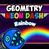 Thumbnail game - Geometry Neon Dash Rainbow