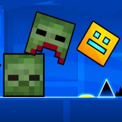 Geometry Dash vs Zombies